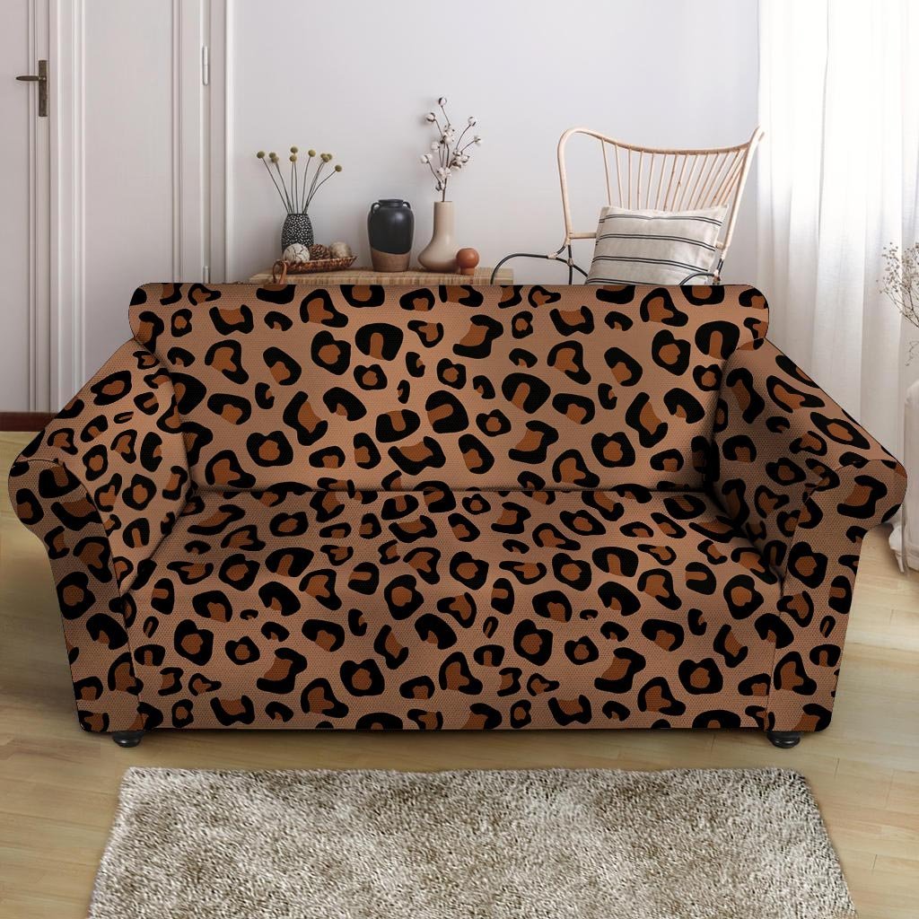 Cheetah Loveseat Cover-grizzshop