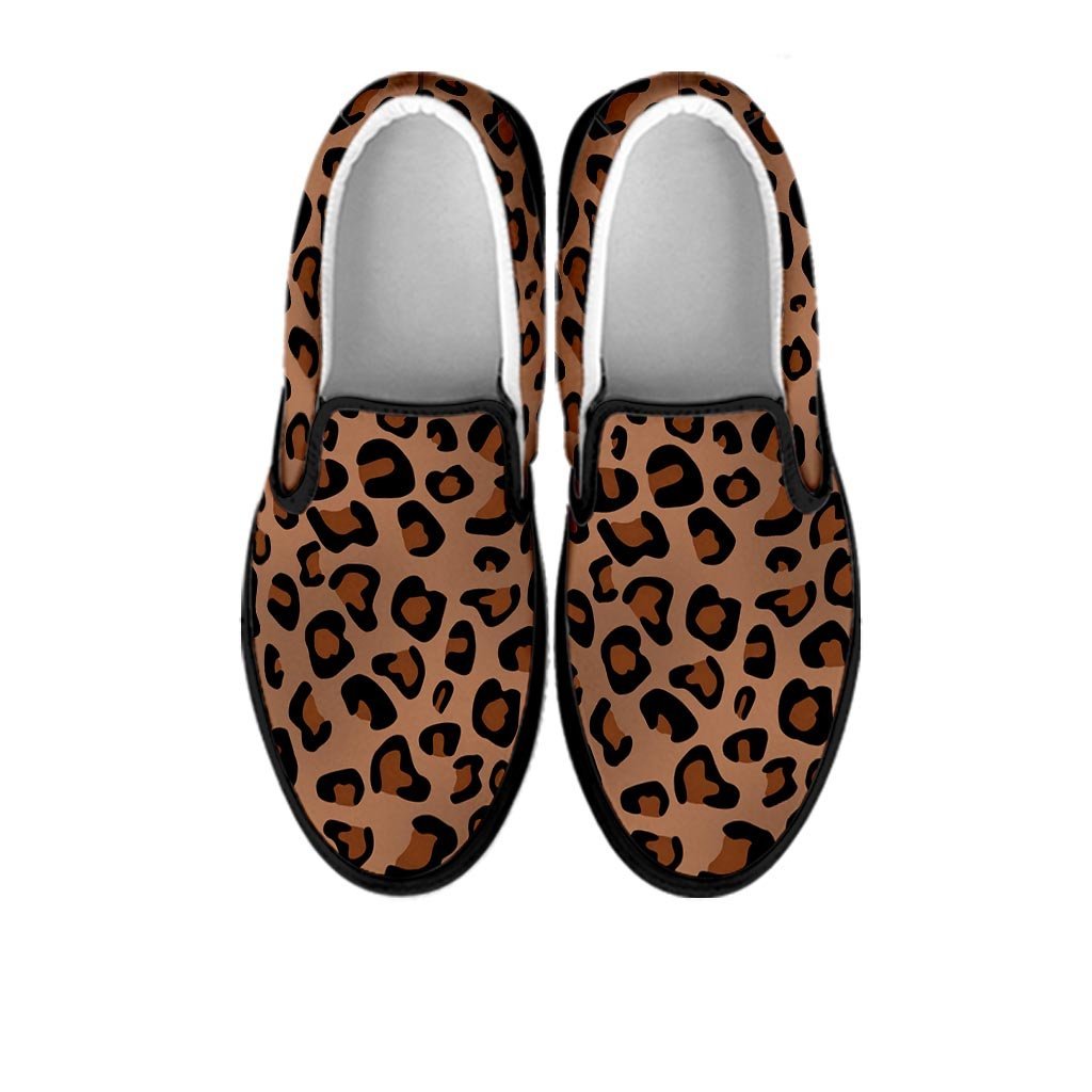 Cheetah Men's Slip On Sneakers-grizzshop