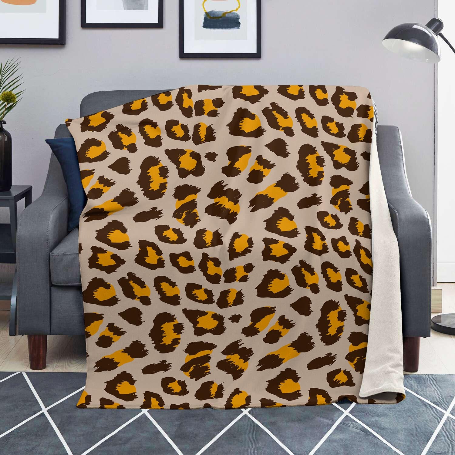 Cheetah Print Blanket-grizzshop