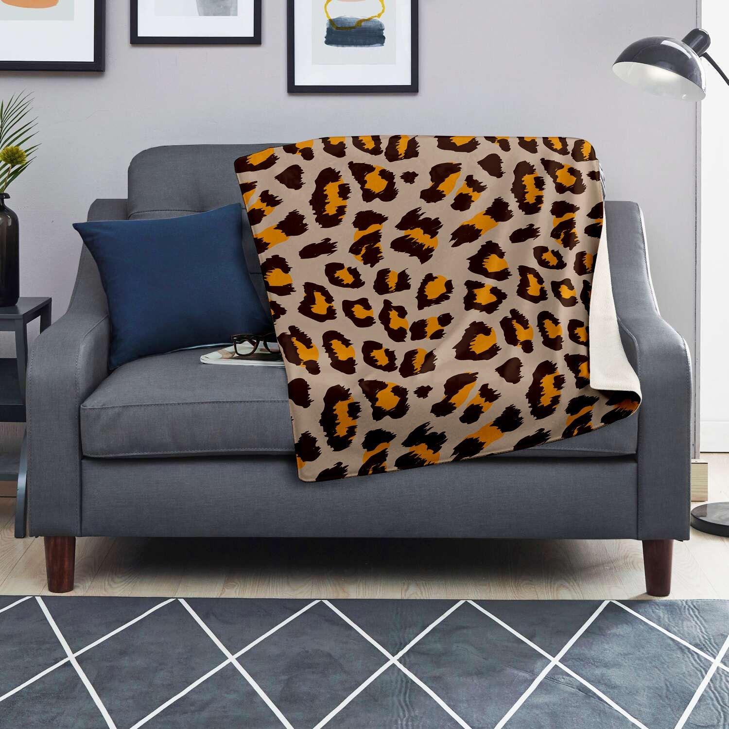 Cheetah Print Blanket-grizzshop