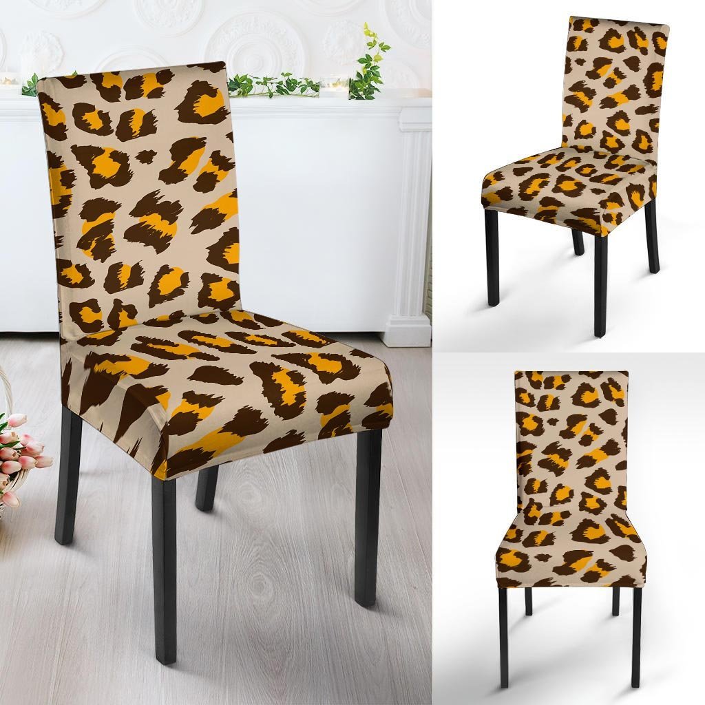 Cheetah Print Chair Cover-grizzshop