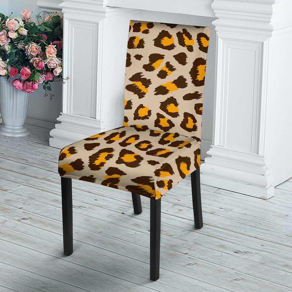 Cheetah Print Chair Cover-grizzshop