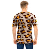 Cheetah Print Men T Shirt-grizzshop