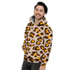 Cheetah Print Men's Hoodie-grizzshop