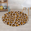 Cheetah Print Round Rug-grizzshop