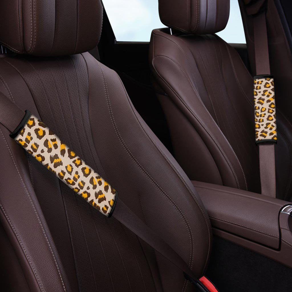Cheetah Print Seat Belt Cover-grizzshop