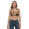 Cheetah Print Sports Bra-grizzshop