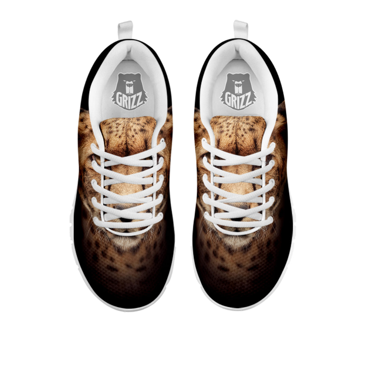 Cheetah Print White Sneaker-grizzshop