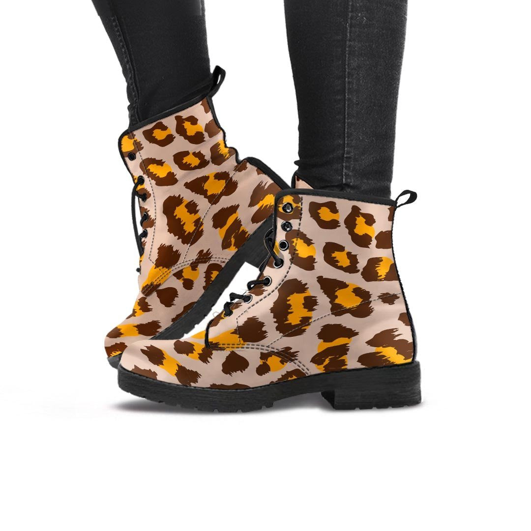 Cheetah Print Women's Boots-grizzshop