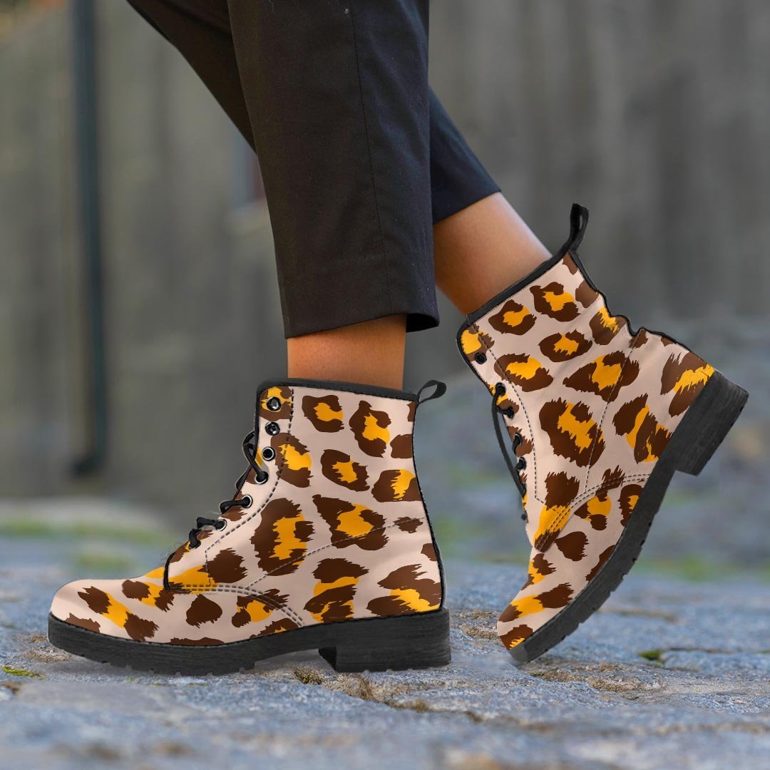 Cheetah Print Women's Boots-grizzshop