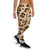 Cheetah Print Women's Joggers-grizzshop