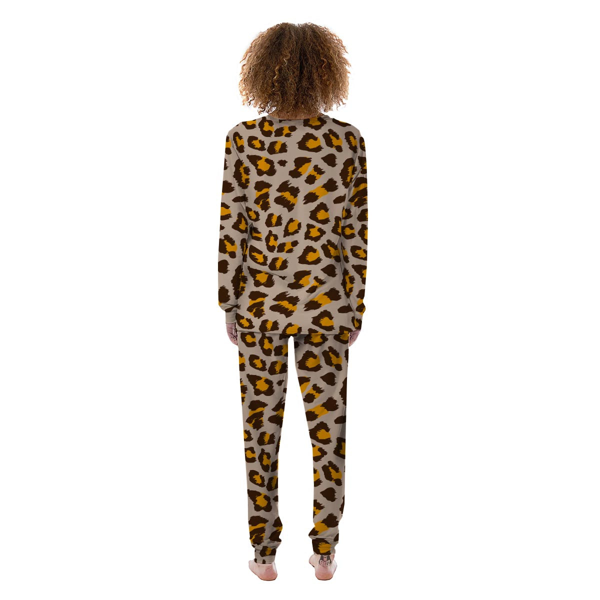 Cheetah Print Women's Pajamas-grizzshop