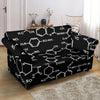 Chemistry Science Pattern Print Loveseat Cover-grizzshop