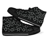 Chemistry Science Pattern Print Men Women's High Top Shoes-grizzshop