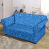 Chemistry Science Print Pattern Loveseat Cover-grizzshop