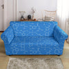 Chemistry Science Print Pattern Loveseat Cover-grizzshop