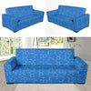 Chemistry Science Print Pattern Sofa Covers-grizzshop