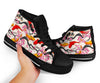 Cherry Blossom Koi Fish Pattern Print Men Women's High Top Shoes-grizzshop