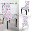 Cherry Blossom Sakura Blue Chair Cover-grizzshop