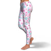 Cherry Blossom Sakura Blue Pattern Print Pattern Women Leggings-grizzshop