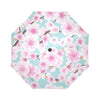 Load image into Gallery viewer, Cherry Blossom Sakura Blue Print Automatic Foldable Umbrella-grizzshop