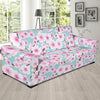 Cherry Blossom Sakura Blue Sofa Covers-grizzshop