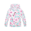 Load image into Gallery viewer, Cherry Blossom Sakura Blue Women Pullover Hoodie -grizzshop