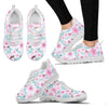 Cherry Blossom Sakura Blue Women Shoes Sneakers-grizzshop