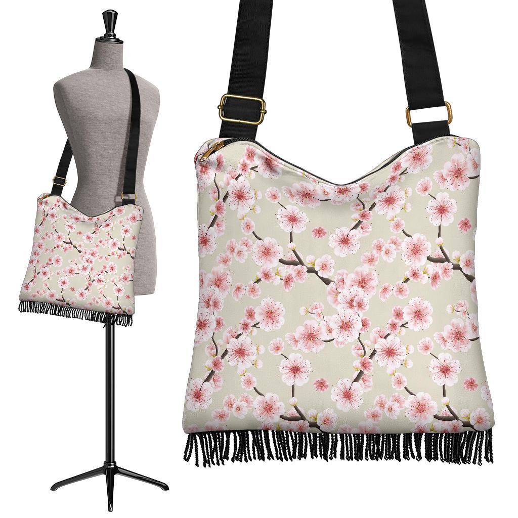 Cherry Blossom Sakura Crossbody Bags-grizzshop