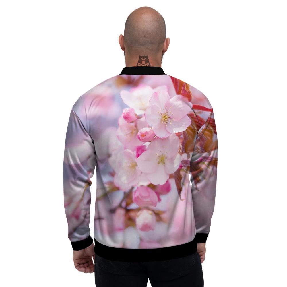 Cherry blossom 2024 bomber jacket mens