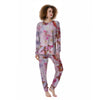 Cherry Blossom Sakura Flower Print Women's Pajamas-grizzshop