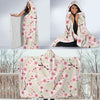 Cherry Blossom Sakura Hooded Blanket-grizzshop