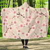 Cherry Blossom Sakura Hooded Blanket-grizzshop