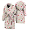 Cherry Blossom Sakura Men Long Robe-grizzshop