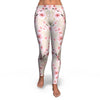 Cherry Blossom Sakura Pattern Print Pattern Women Leggings-grizzshop