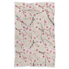 Cherry Blossom Sakura Pattern Print Throw Blanket-grizzshop