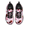 Cherry Blossom Sakura Print Black Sneaker-grizzshop