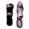 Cherry Blossom Sakura Print Muay Thai Shin Guards-grizzshop