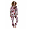 Cherry Blossom Sakura Print Women's Pajamas-grizzshop