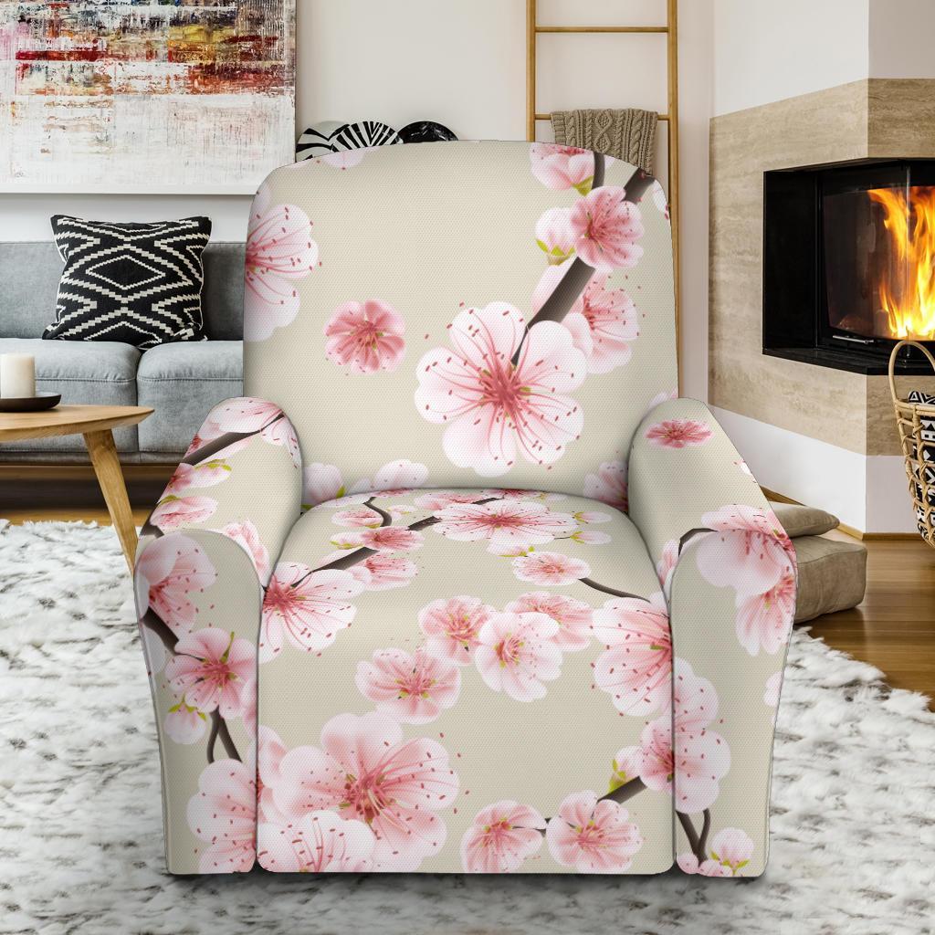 Cherry Blossom Sakura Recliner Cover-grizzshop