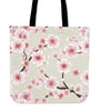 Cherry Blossom Sakura Tote Bag-grizzshop