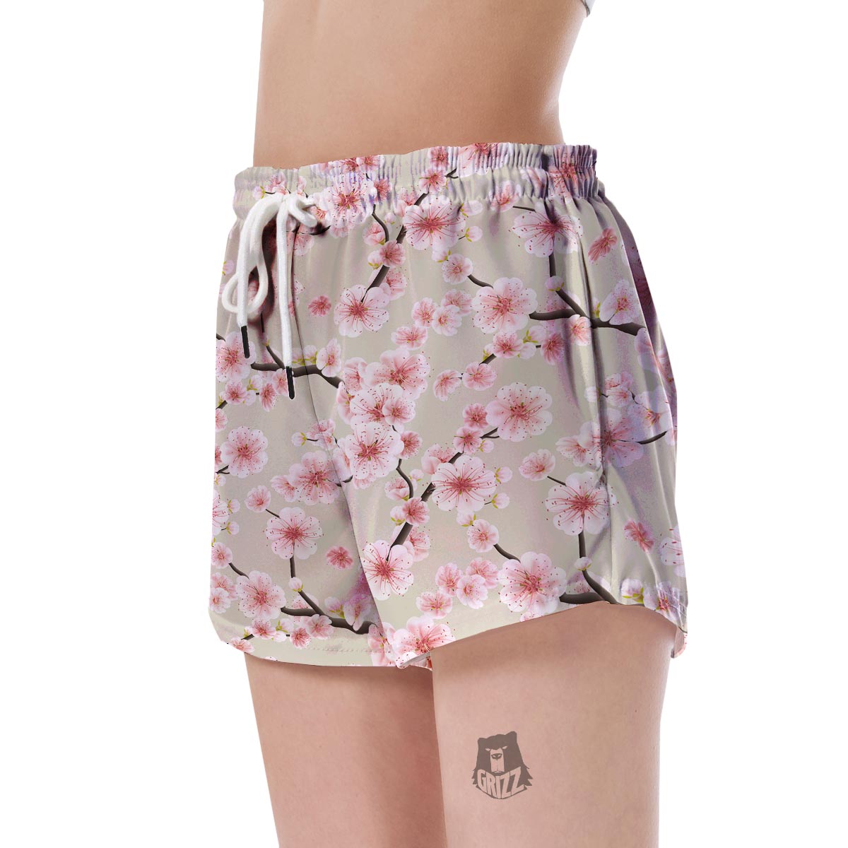 Cherry Blossom Sakura Women's Shorts-grizzshop