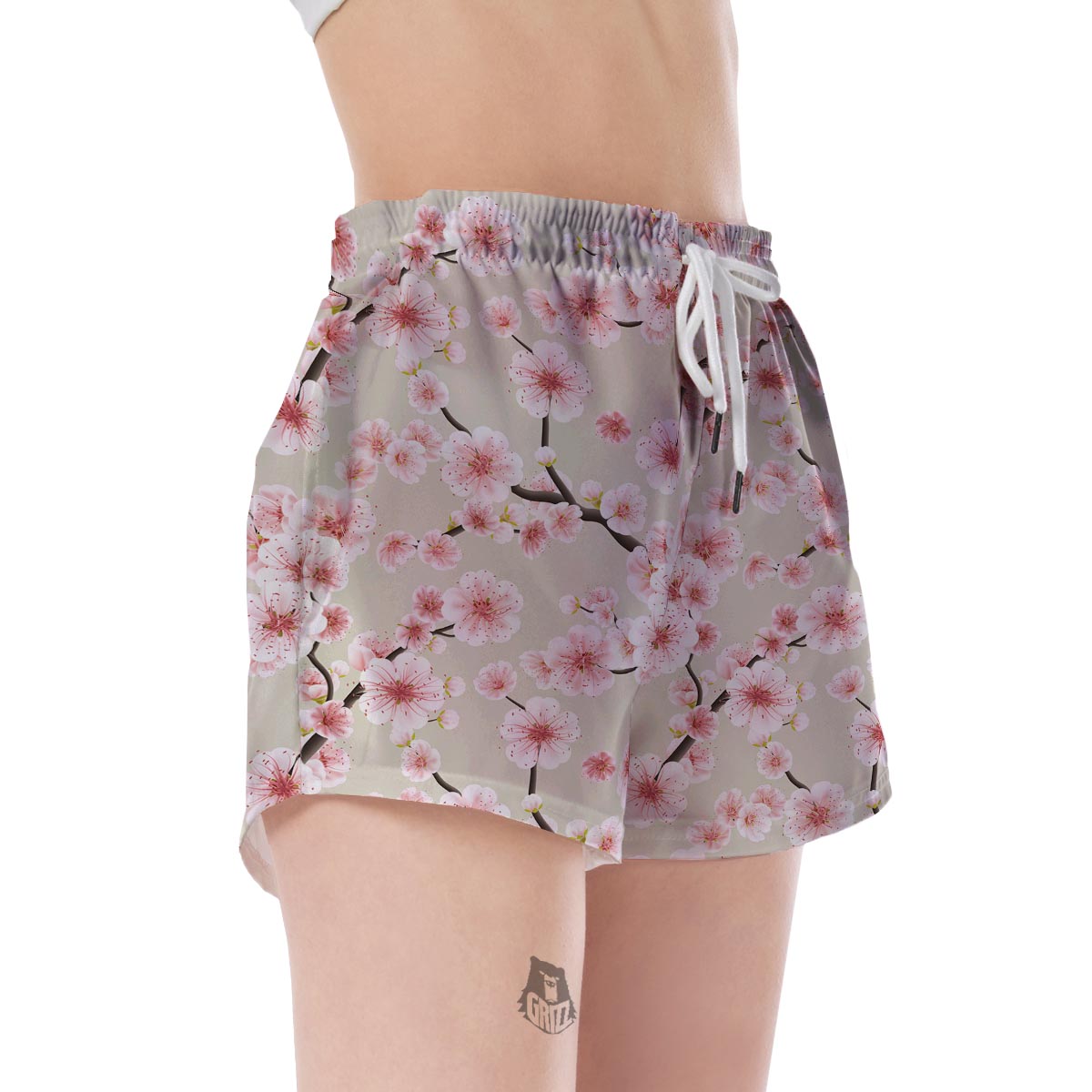 Cherry Blossom Sakura Women's Shorts-grizzshop