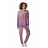 Cherry Blossom Sunrise Japanese Print Women's Pajamas-grizzshop