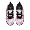 Cherry Blossom Tree Japanese Print Pattern Black Sneaker-grizzshop