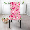 Cherry Floral Pattern Print Chair Cover-grizzshop