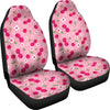 Cherry Floral Pattern Print Universal Fit Car Seat Covers-grizzshop