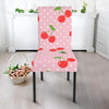 Cherry Heart Dot Pattern Print Chair Cover-grizzshop