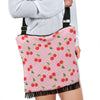 Cherry Heart Dot Pattern Print Crossbody bags-grizzshop