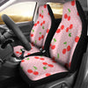 Cherry Heart Dot Pattern Print Universal Fit Car Seat Covers-grizzshop